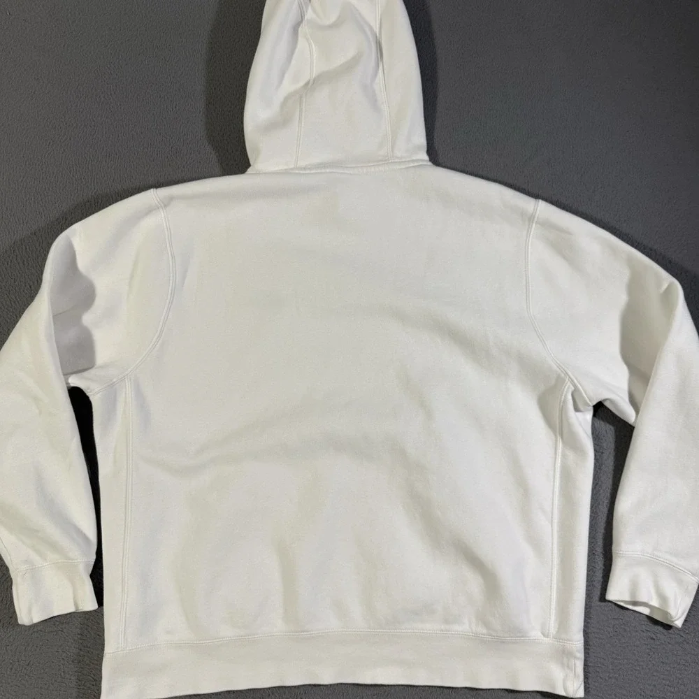 Nike Hoodie Mens Size XLSportswear Club‎ Fleece Sweatshirt White Athleisure